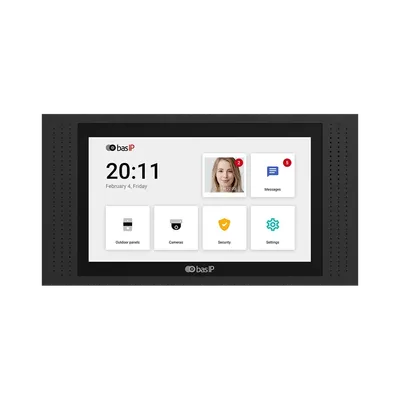 Монитор IP-видеодомофона Bas-IP AT-07L (черный)