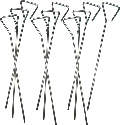 Набор колышков для палатки ARTELIKA Металлические (10шт)