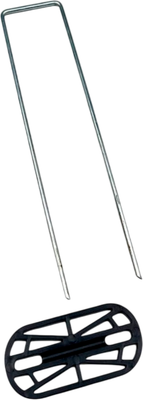 Скобы садовые ARTELIKA Для укрывного материала 100 шт + фиксатор 100 шт