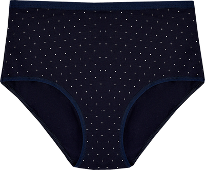 Трусы женские Mark Formelle 412426 (р.102, горошек на темно-синем)