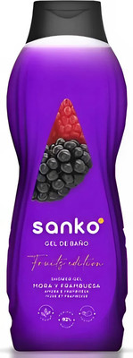 Гель для душа Sanko Ежевика и Малина (750мл)
