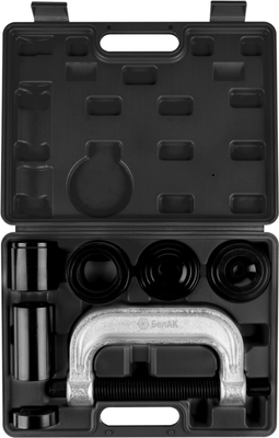 Съемник БелАК Для замены сайлентблоков Со струбциной / БАК.07199 (9пр)