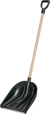 Лопата для уборки снега РусТрейд Зима №1 ЗИ-00404 (с черенком)
