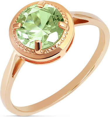 Кольцо из красного золота Кристалл CG33700226773 (р.18.5, с аметистом)