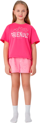 Пижама детская Mark Formelle 567748 (р.140-68, розовый/медвежата на розовом саше)