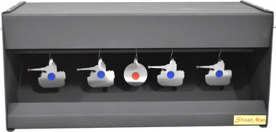 Мишень SHOOTMAN Автомат с пулеулавливателем Т металл 1.5мм мт