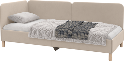 Кровать-тахта Mio Tesoro Шарлотта 735 90х200 (бежевый 1205)