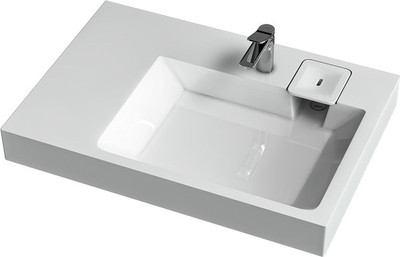 Умывальник Berge BRS-8055 Lux (правый, белый)