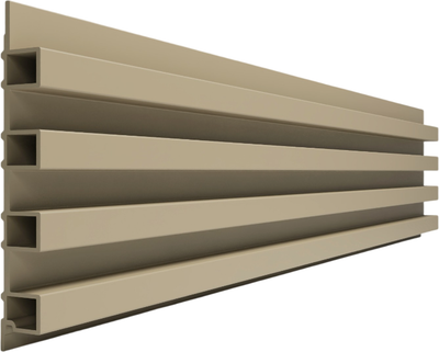 Профиль для стеновой панели КТМ-2000 3Д Проф L Капучино 232 (173х24х2950мм)