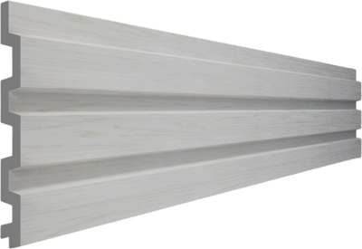 Профиль для стеновой панели КТМ-2000 3Д Проф М Дуб айсберг 081 (120х12х2950мм)