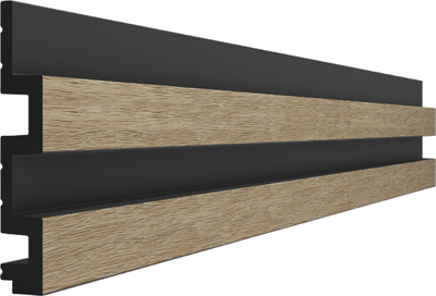Профиль для стеновой панели КТМ-2000 Торцевой для 3Д Проф XL Дуб сонома 239 (2.95м)
