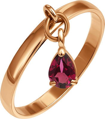 Кольцо из желтого золота Кристалл CP46100226773 (р.17)