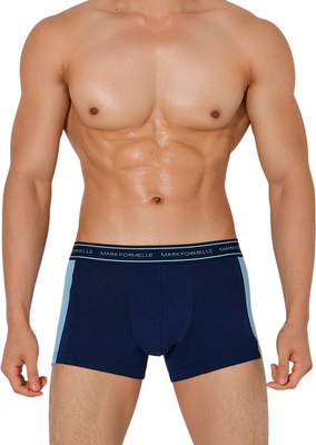 Трусы мужские Mark Formelle 411224 (р.94-104, глубокий синий/пыльно-голубой-1)