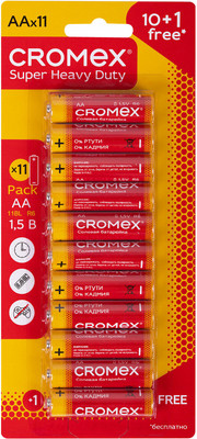 Комплект батареек Cromex 456256 (11шт)