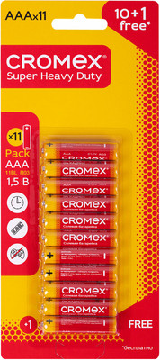 Комплект батареек Cromex 456257 (11шт)