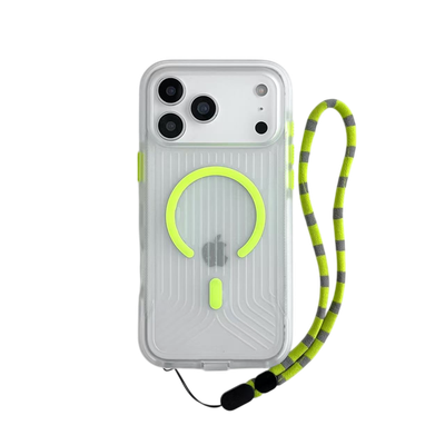 Чехол-накладка Bingo Glow для Apple iPhone 17 Pro Max (зеленый)