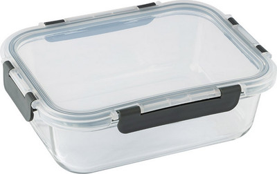 Контейнер No Brand Из жаропрочного стекла (со съемной крышкой, 1500мл)