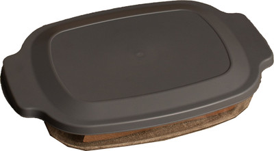 Форма для запекания No Brand Из жаропрочного стекла (с крышкой, 2.7л)