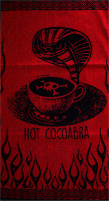 Полотенце Privilea Горячая кобра 23С20 (50х90, красный)