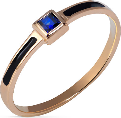 Кольцо из желтого золота Кристалл C220300226773 (р.17)