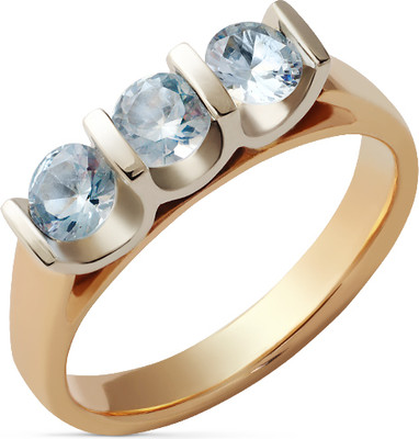 Кольцо из желтого золота Кристалл CB08400226773 (р.16)