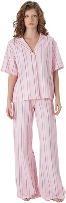 Пижама Mark Formelle 592554 (р.164/170-104-110, полоска на розовой сказке)