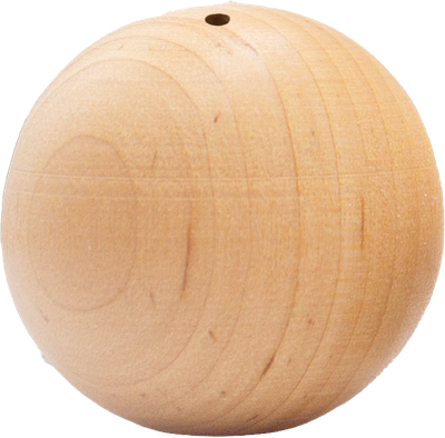 Набор заготовок для творчества Брестская Фабрика Сувениров Шар деревянныы 35 мм с отверстием / ball35-2_x10 (10шт)