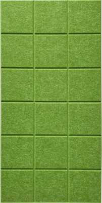 Мягкая стеновая панель UG HOME Самоклеющаяся 300x300x9мм / ФП.2-ТР (2шт, зеленый)