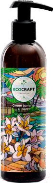 Гель для душа EcoCraft Зеленый банан и тиаре (250мл)