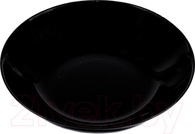 Тарелка столовая глубокая Luminarc Diwali Black P0787