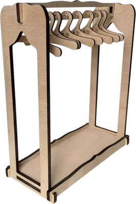 Набор аксессуаров для куклы ОМурМебель вешалка №3 с 8 плечиками