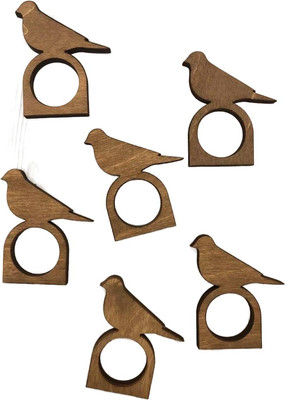 Набор колец для салфеток ОМурМебель Птичка (6шт)