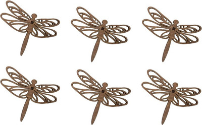 Набор колец для салфеток ОМурМебель Стрекоза (6шт)