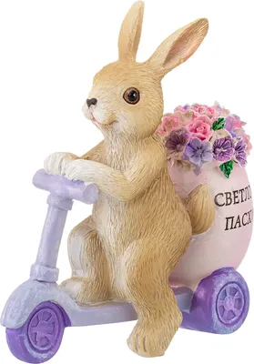 Статуэтка Elan Gallery Кролик на самокате 210132