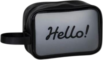 Косметичка ILikeGift Hello / ZT385-0013-34-01 (black)