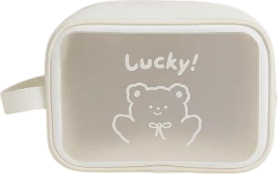 Косметичка ILikeGift Lucky bear / ZT385-0017-34-04 (white)