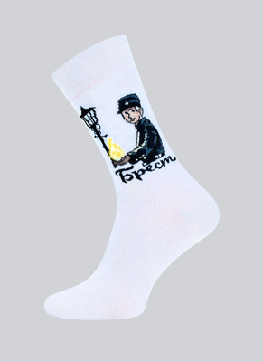 Носки Брестские 4200 Every рис.362 (р.44-47, белый)