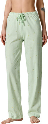 Штаны домашние Mark Formelle 532495 (р.164/170-106, цветы на зеленой полоске)