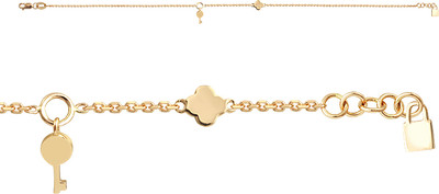 Браслет из красного золота Кристалл CJ74300226773 (р.17)