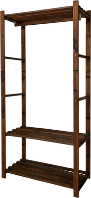 Стойка для одежды Четыре Солнца N-825/1 (коричневый)