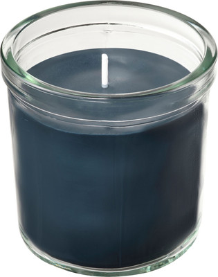 Свеча Ikea Фруктског Ветивер и герань 905.558.30 (черный/бирюзовый)