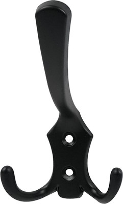 Крючок для одежды Нора-М №10 3-х рож. (черный)