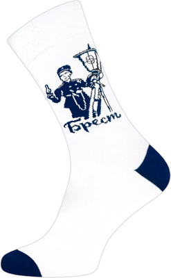 Носки Брестские 4200 Every рис.363 (р.40-43, белый)