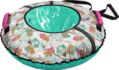 Тюбинг-ватрушка Ника ТБ2К-85/ЗМ 850мм / Чехол 930мм (с камерой, забавные медвежата)