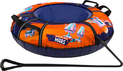 Тюбинг-ватрушка Тяни-Толкай Оксфорд 1070мм / onav045951 mars (с камерой, светоотражающая стропа)