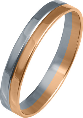 Кольцо из комбинированного золота Кристалл CJ95600226773 (р.18)