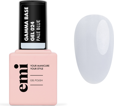База для гель-лака E.Mi E.MiLac Gamma Base Gel №024 Pale blue (15мл)