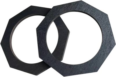 Набор ручек для сумки ОМурМебель Восьмиугольник (черный)