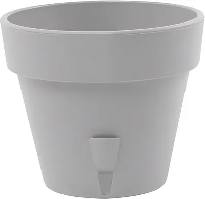 Кашпо Santino Latina / LAT115CGRY (серый канва)
