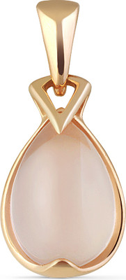 Подвеска из желтого золота Кристалл CI70300226773